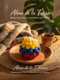 🕯️Vela “Burbujas Esférica” - "Alma de la Tierra"