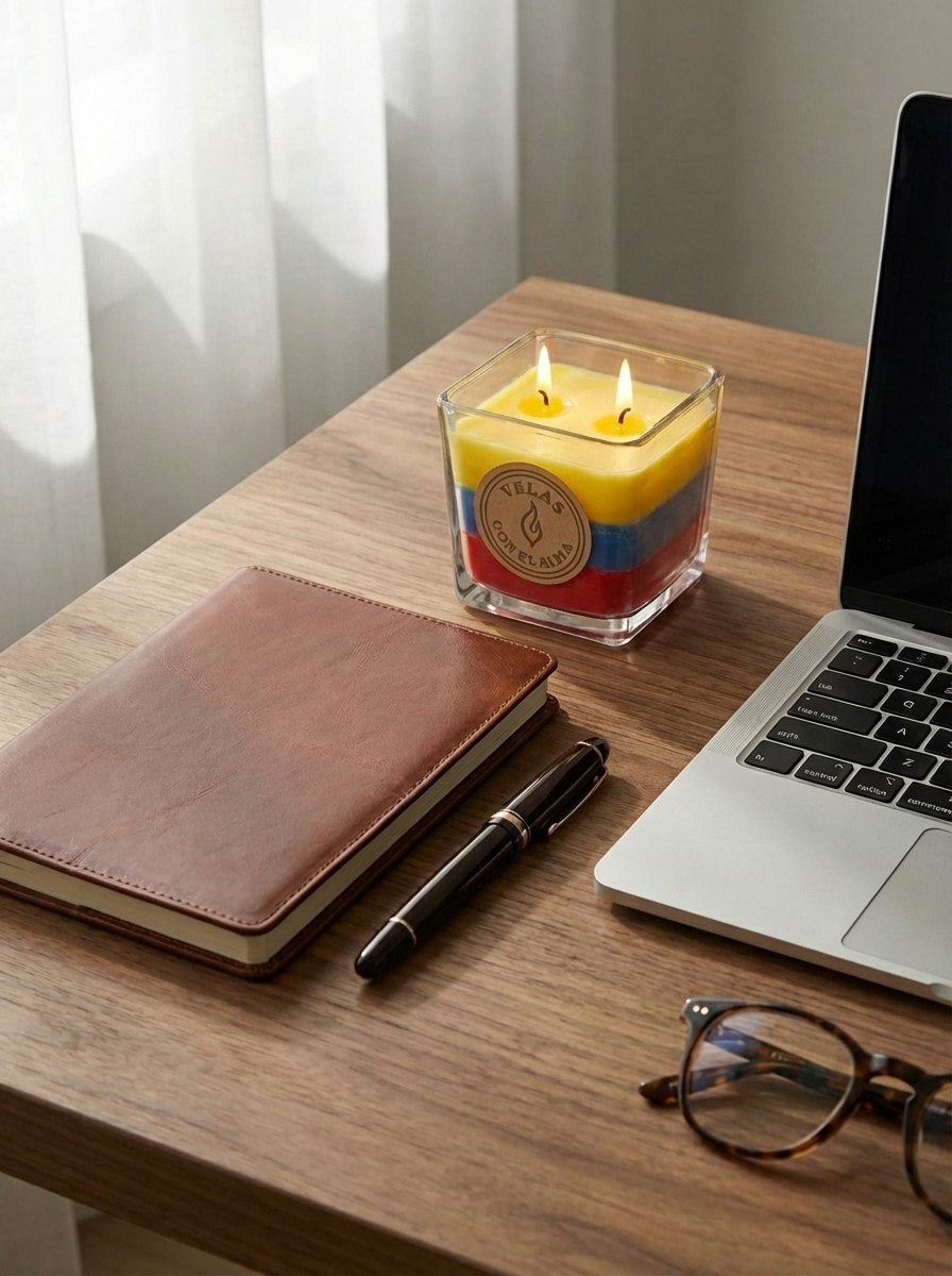 🕯️Vela “Alma Colombiana” – 9OZ