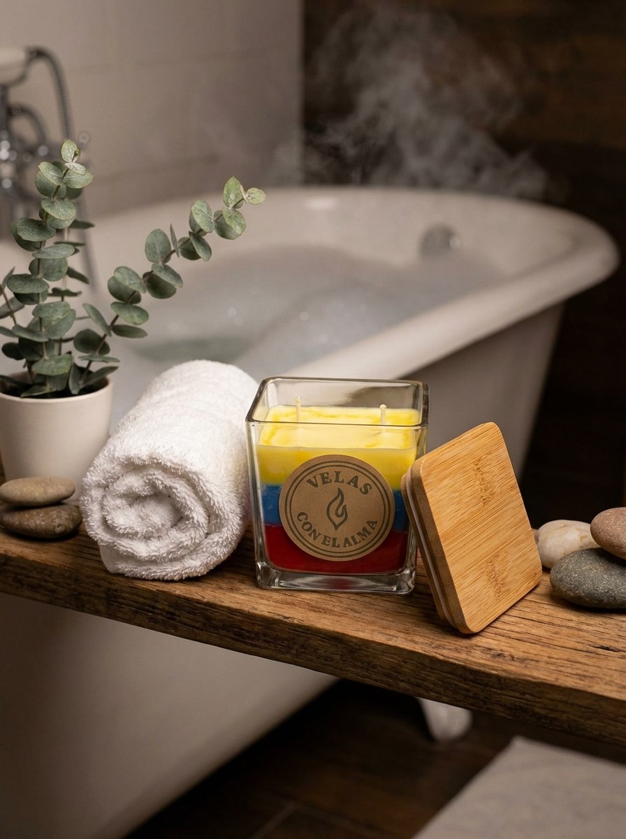 🕯️Vela “Alma Colombiana” – 9OZ