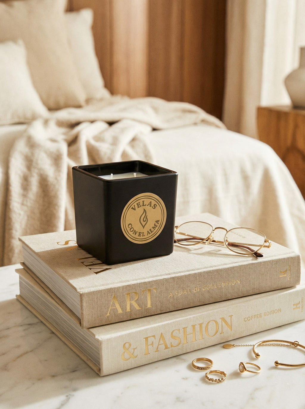 🕯️Vela "Orquídea Negra"-9OZ