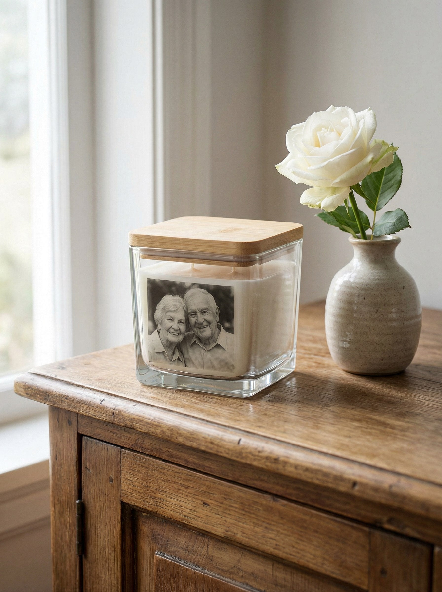 🕯️Vela Personalizada "Momentos"–9OZ